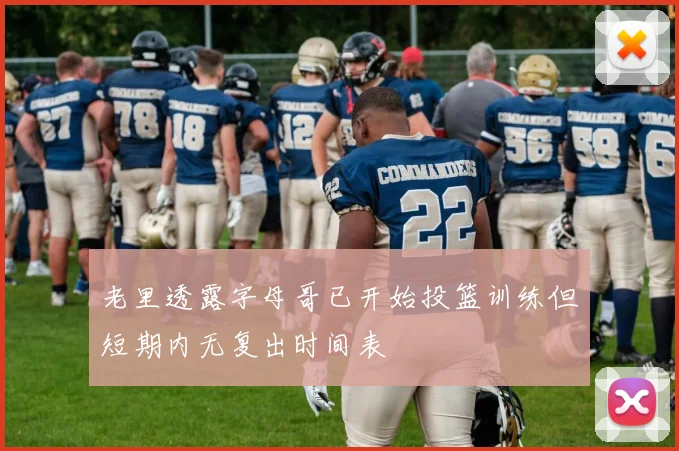 老里透露字母哥已开始投篮训练但短期内无复出时间表